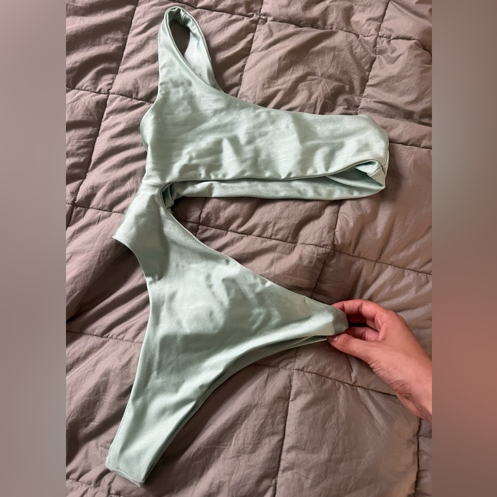 Jade Elegant Mint Green Women's Bodysuit